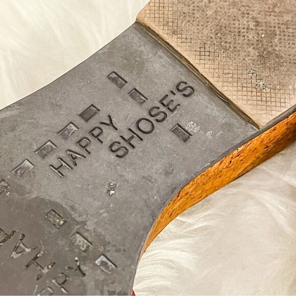 🍋 Max Maros • Women’s Leather & Cork Sandals Size EU 35 - Picture 6 of 10